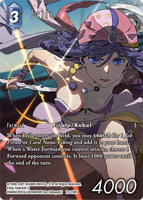Leila (Full Art) (21) [21] - Final Fantasy TCG Single