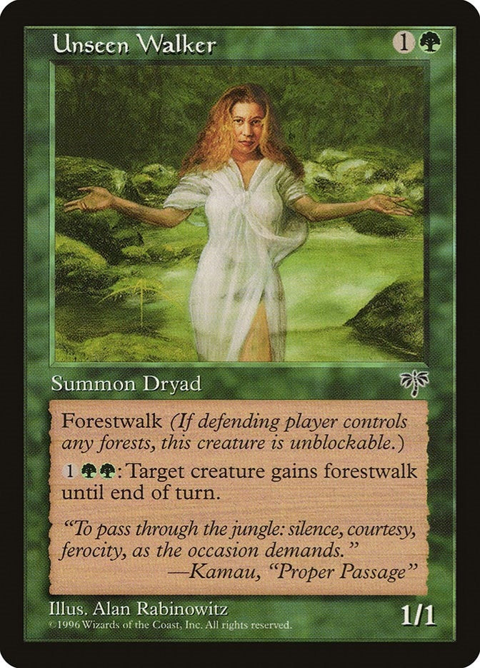 Unseen Walker [MIR] - MTG Single