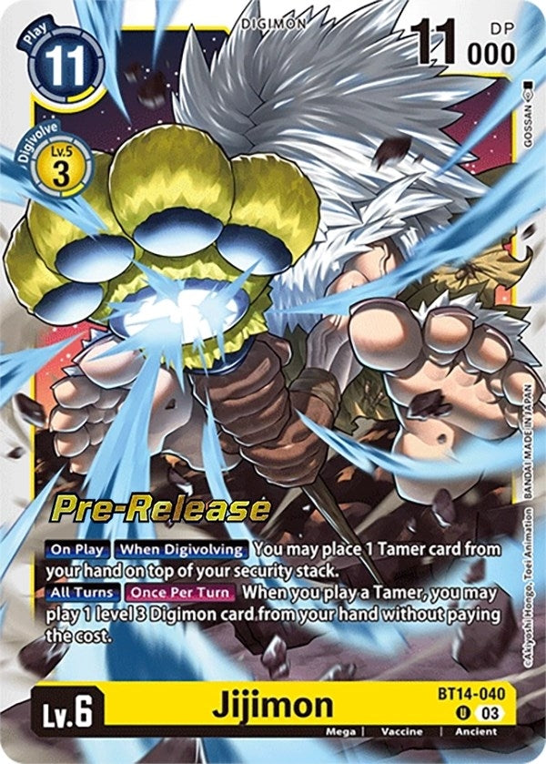 Jijimon (14040) [BT14_PR] - Digimon Card Game Single