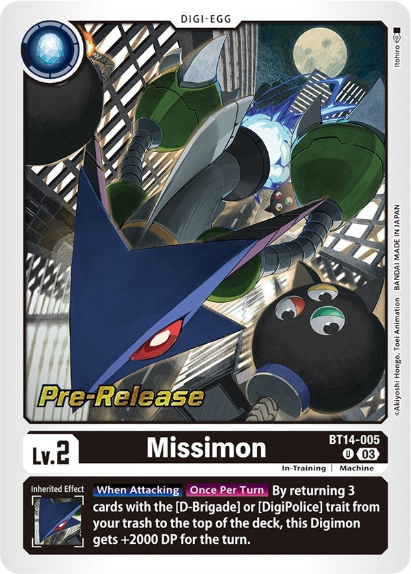 Missimon (14005) [BT14_PR] - Digimon Card Game Single