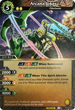 Arcana Joker (Box Topper) (2065) [BSSP] - Battle Spirits Saga Single