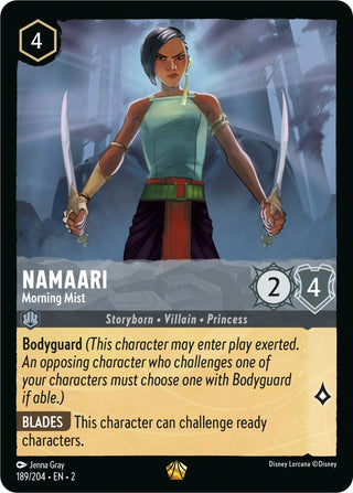 Namaari - Morning Mist (189) (2) - Disney Lorcana Single