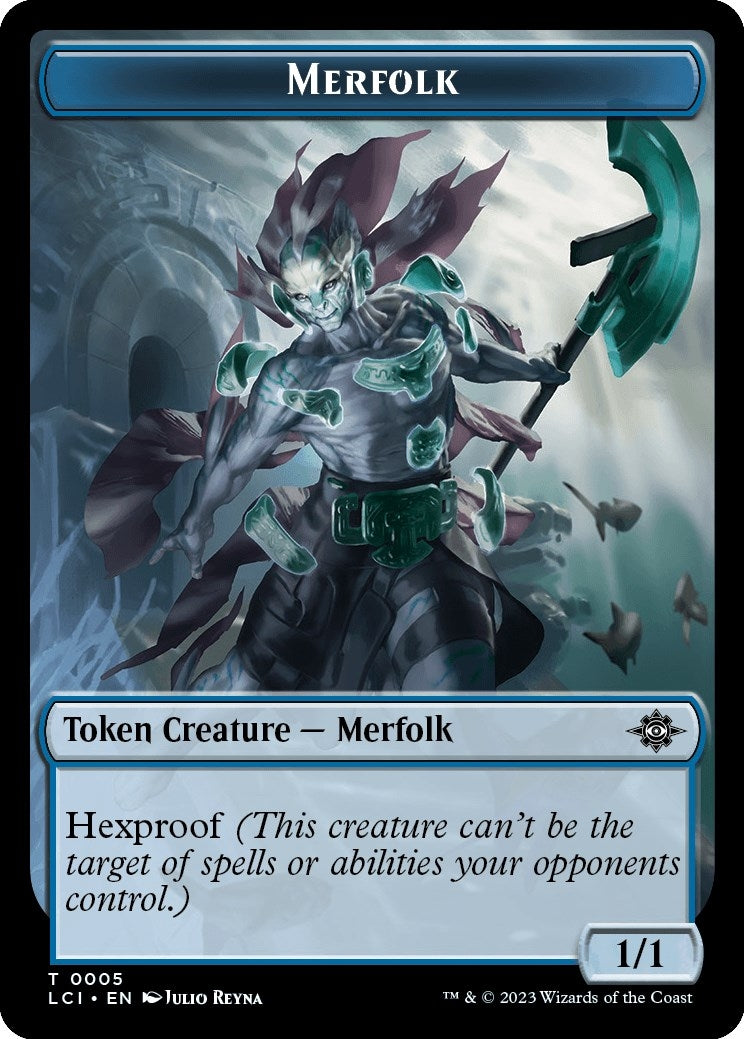 Merfolk Token (0) [LCI] - MTG Single