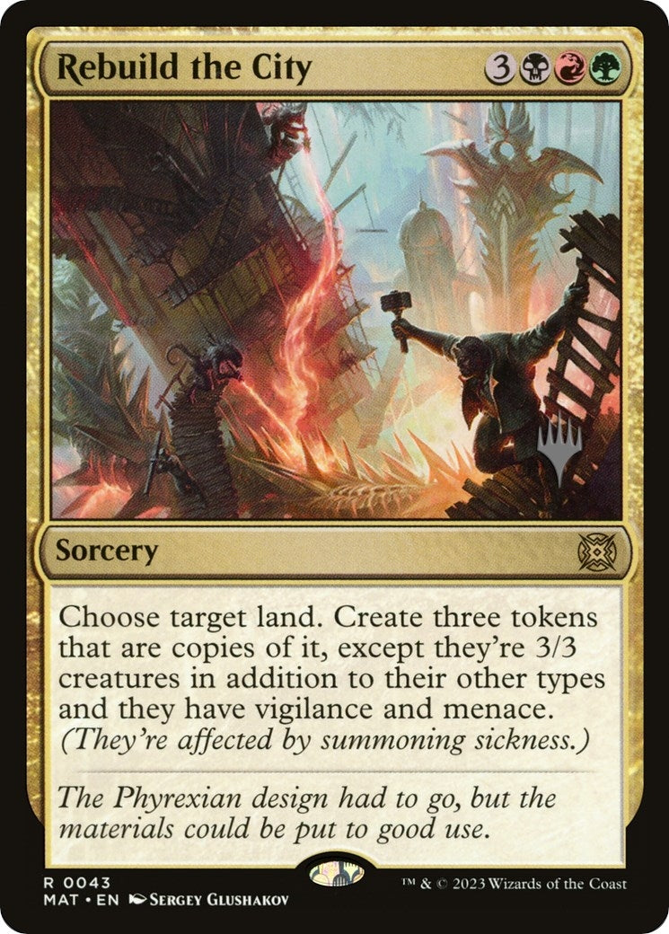 Rebuild the City (43) [PPLCI] - MTG Single