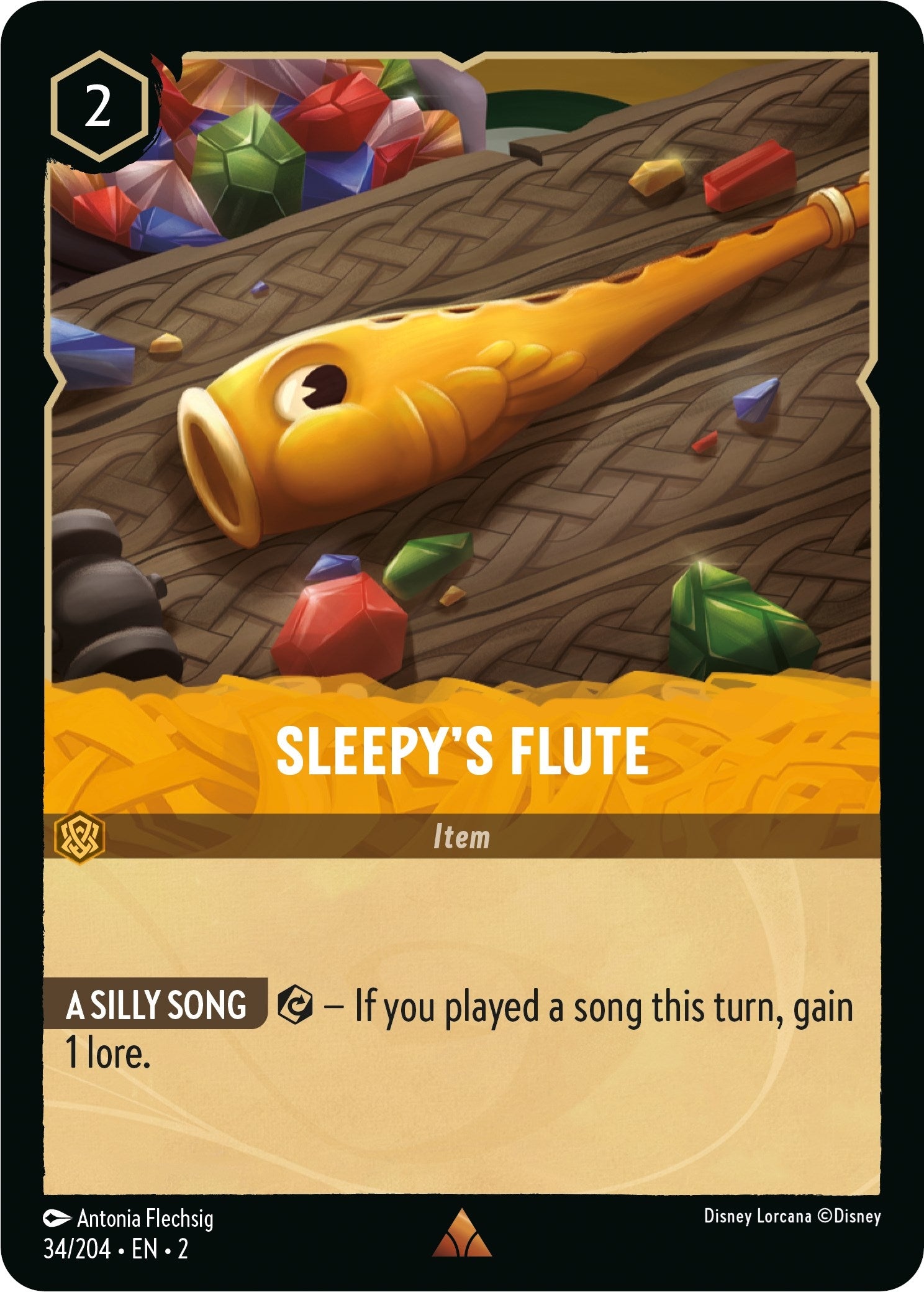 Sleepy’s Flute (34) (2) - Disney Lorcana Single
