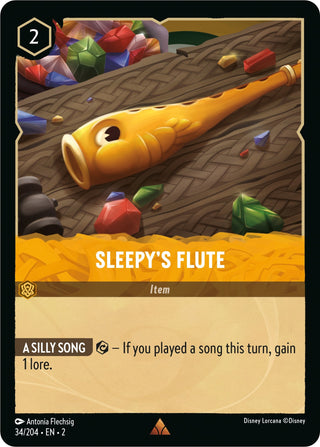 Sleepy’s Flute (34) (2) - Disney Lorcana Single