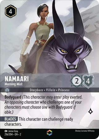 Namaari - Morning Mist (Enchanted) (216) (2) - Disney Lorcana Single