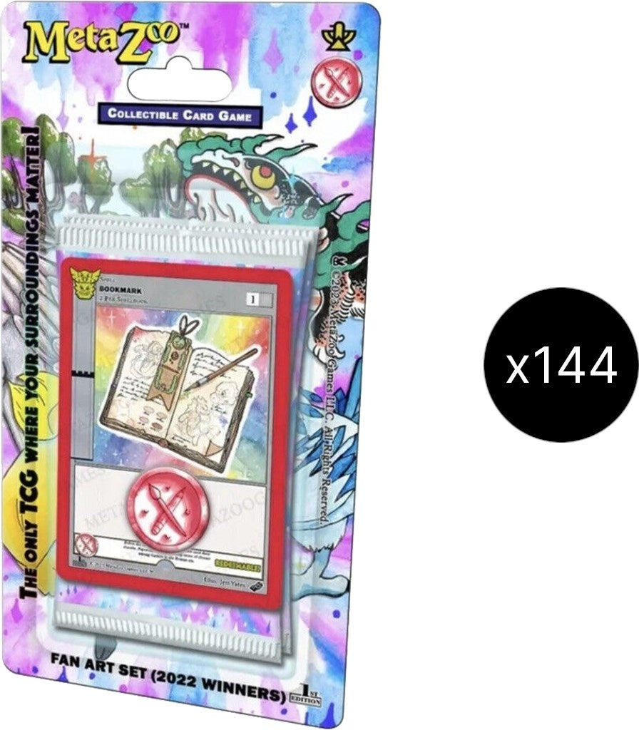 MetaZoo 2022 Fan Art Blister Pack Case [FA22] - MetaZoo Sealed