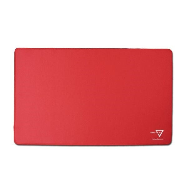 Playmat Monochrome with Stitched Edging - Red - Playmats Sealed