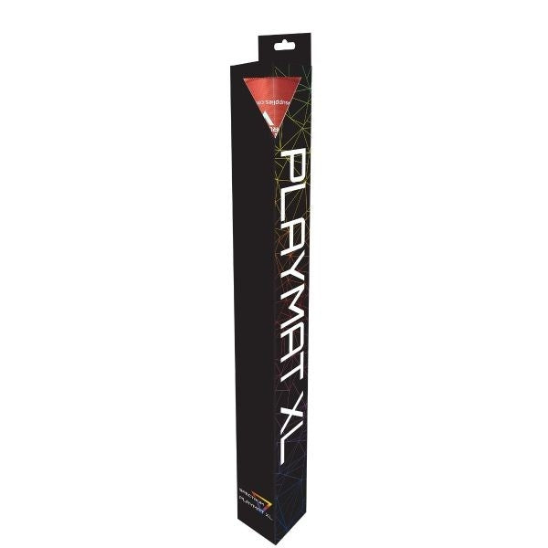 Playmat Monochrome with Stitched Edging - Red XL - Playmats Sealed