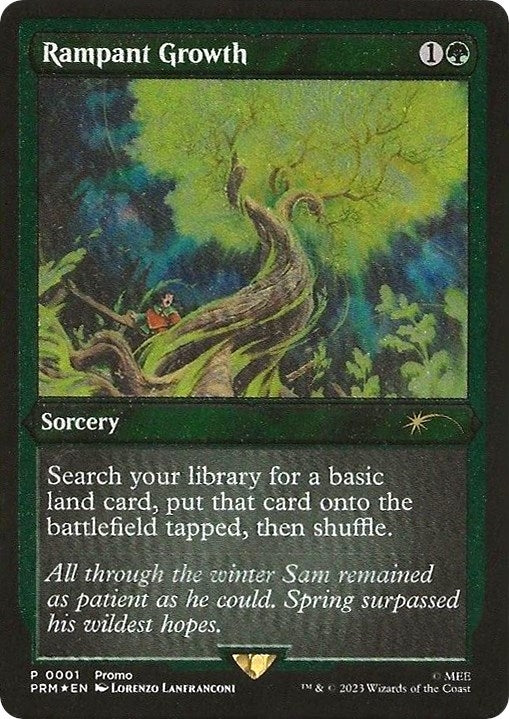 Rampant Growth (Foil Etched) (257) [WPN] - MTG Single