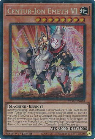 Centur-Ion Emeth VI (CR) (18) (VASM) - YuGiOh Single