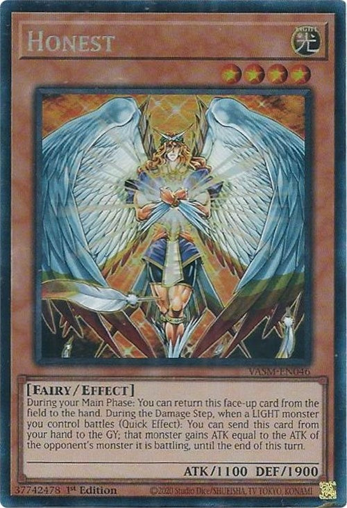Honest (CR) (46) (VASM) - YuGiOh Single