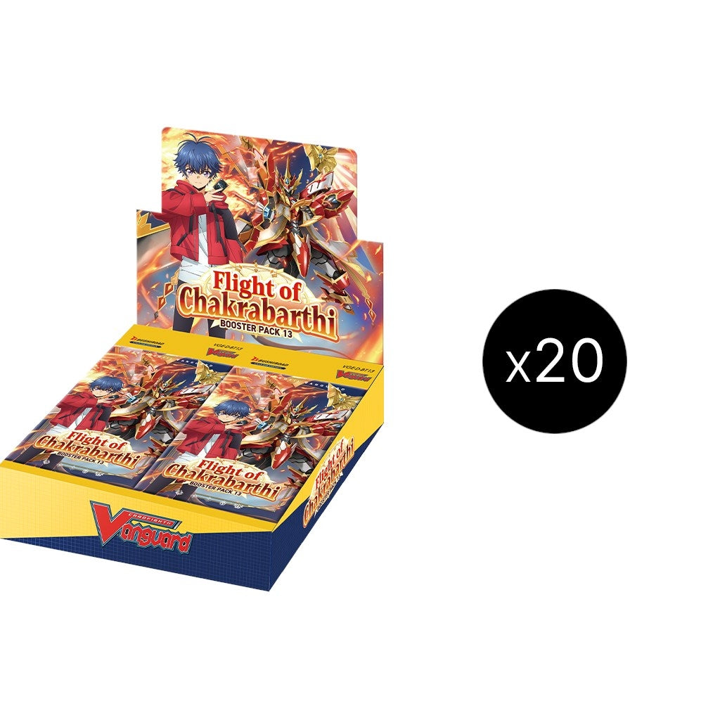 Flight of Chakrabarthi Booster Box Case [D-BT13] - Cardfight Vanguard Sealed