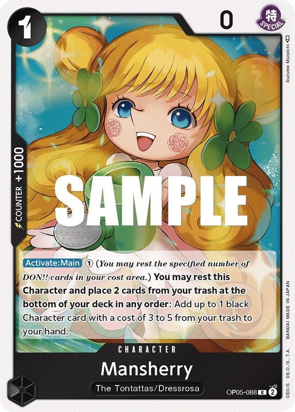 Mansherry (5088) (OP05) - One Piece Card Game Single