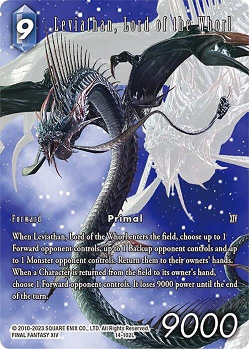 Leviathan Lord of the Whorl (Full Art) (14) [21] - Final Fantasy TCG Single