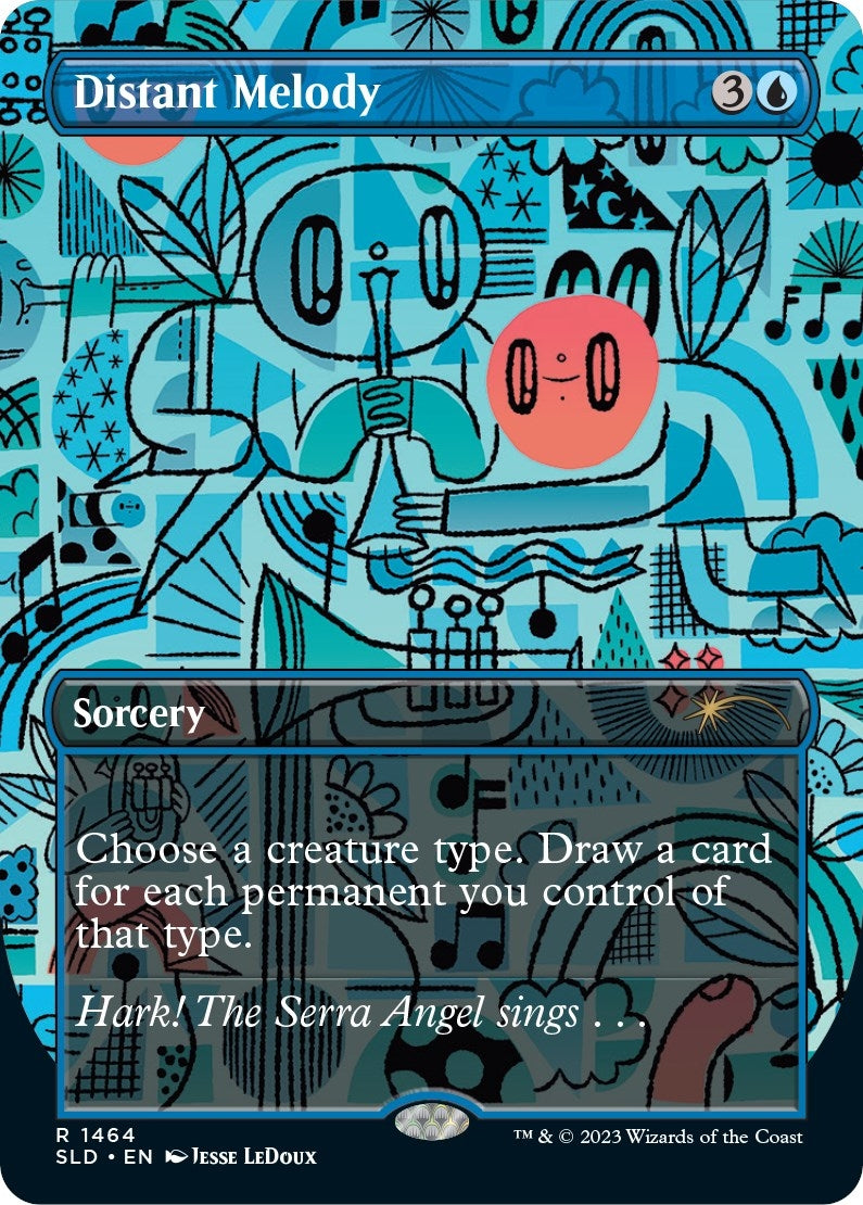 Distant Melody (1464) [SLD] - MTG Single