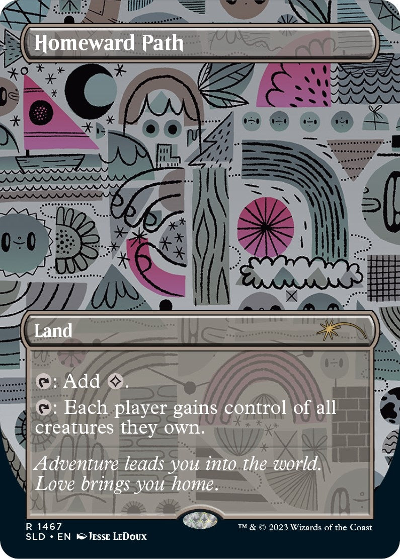 Homeward Path (1467) [SLD] - MTG Single