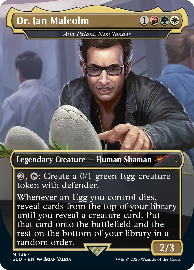 Dr. Ian Malcolm - Atla Palani Nest Tender (1397) [SLD] - MTG Single
