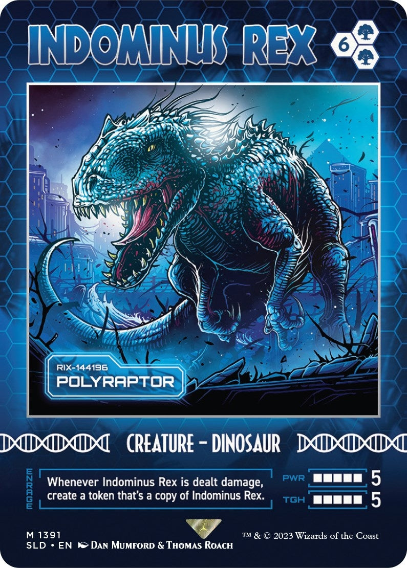 Indominus Rex - Polyraptor (1391) [SLD] - MTG Single