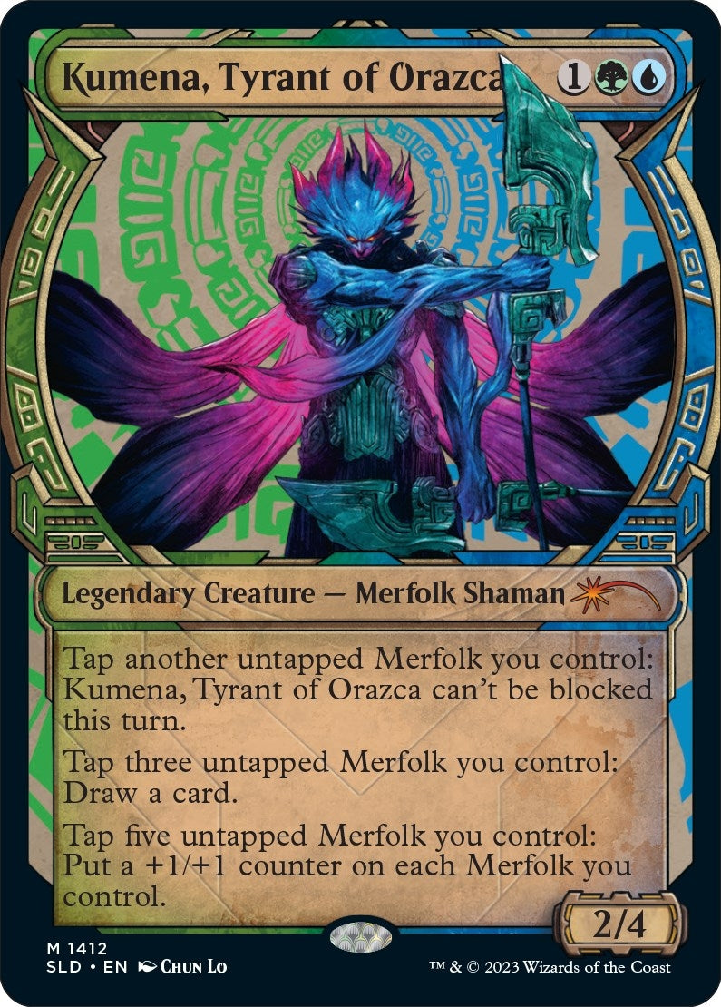 Kumena Tyrant of Orazca (1412) [SLD] - MTG Single