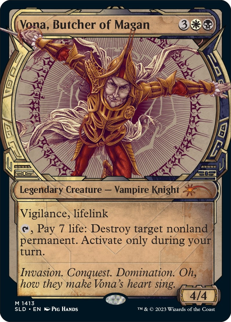 Vona Butcher of Magan (1413) [SLD] - MTG Single