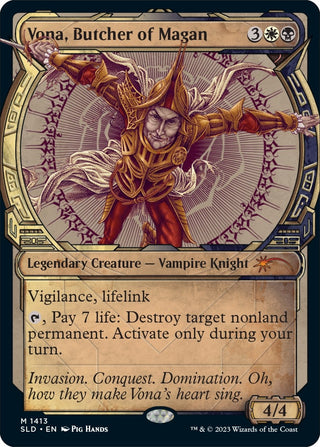 Vona Butcher of Magan (1413) [SLD] - MTG Single