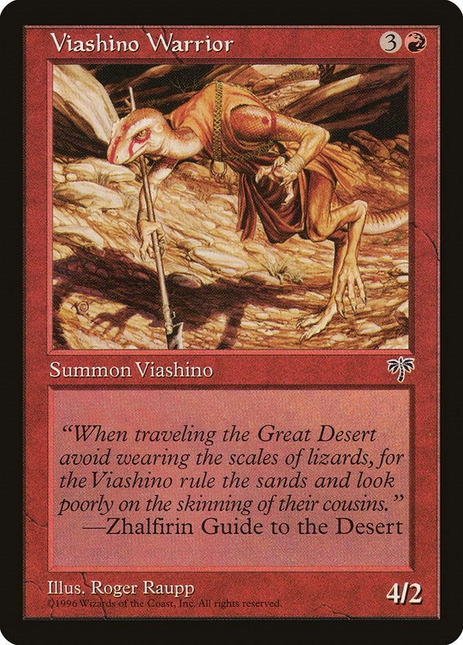 Viashino Warrior [MIR] - MTG Single