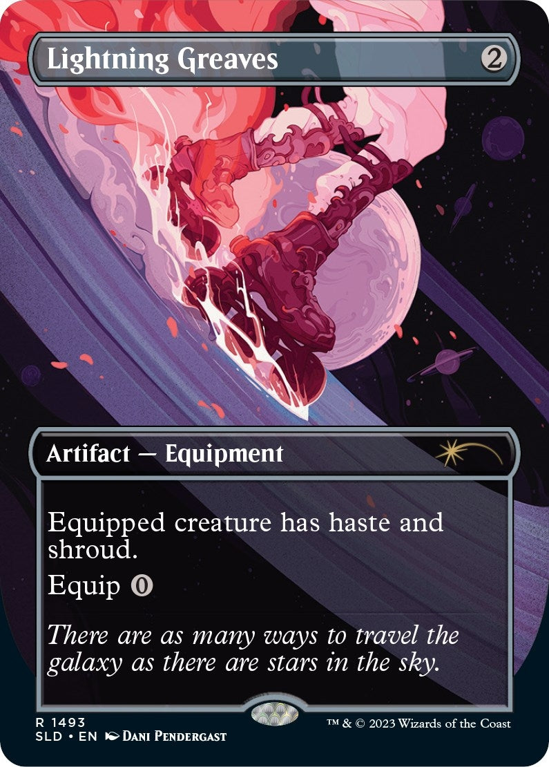 Lightning Greaves (1493) (1493) [SLD] - MTG Single