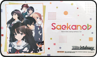 Weiss Schwarz Preorder Stitched Playmat - Saekano: How to Raise a Boring Girlfriend (Flat) - Playmats Sealed