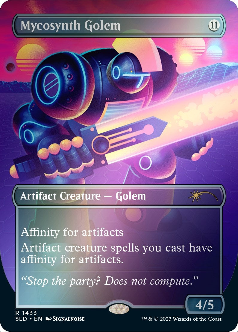 Mycosynth Golem (Rainbow Foil) (1433) [SLD] - MTG Single