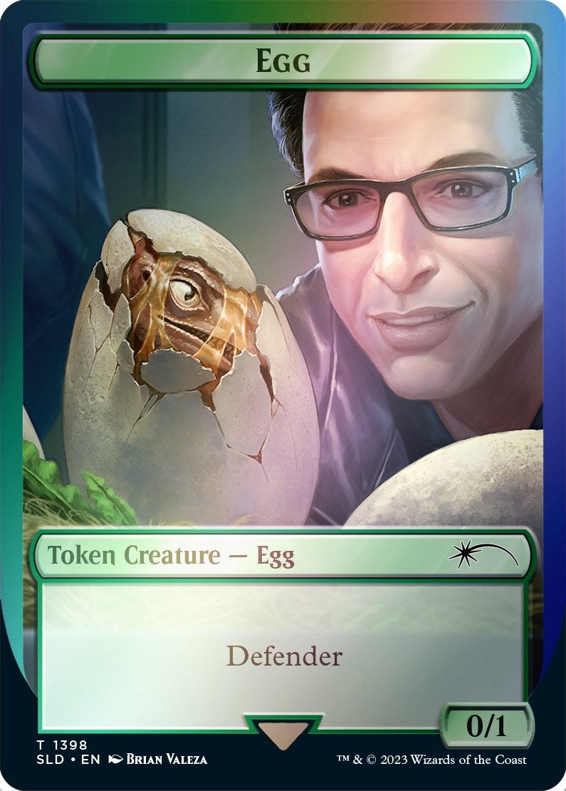 Egg Token (Rainbow Foil) (0) [SLD] - MTG Single