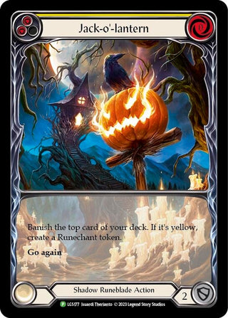 Jack-o’-lantern (Yellow) - LGS177 (177) [PR] - Flesh and Blood TCG Single