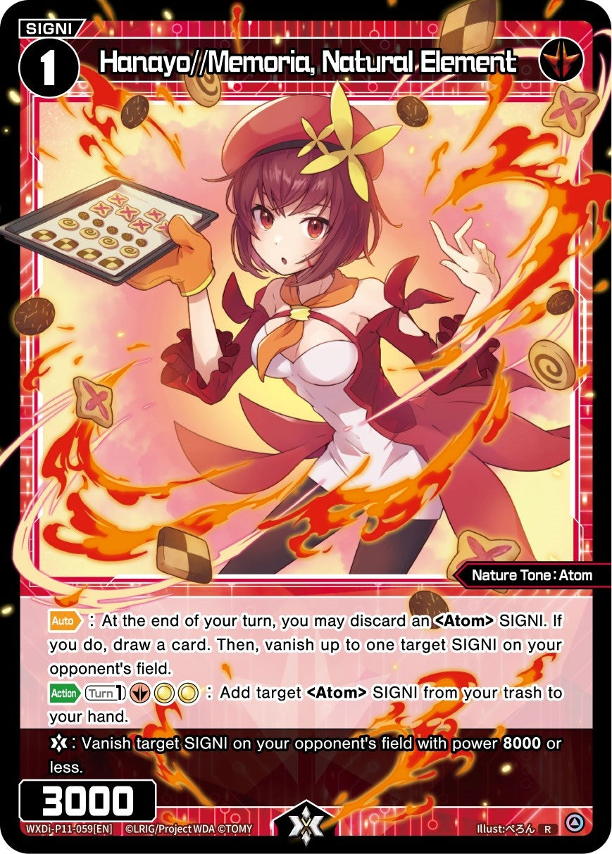 Hanayo//Memoria Natural Element (11059) [WXDi-P11] - WIXOSS Single