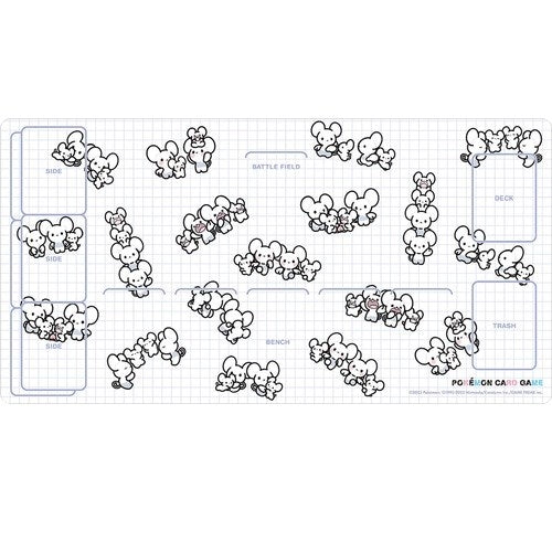 Pokemon TCG: Pokemon Center Japan Exclusive Maushold Playmat - Playmats Sealed
