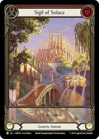 Sigil of Solace (FAB178) (178) [PR] - Flesh and Blood TCG Single