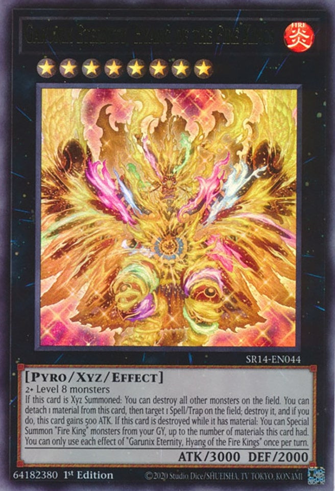 Garunix Eternity Hyang of the Fire Kings (14044) (SR14) - YuGiOh Single