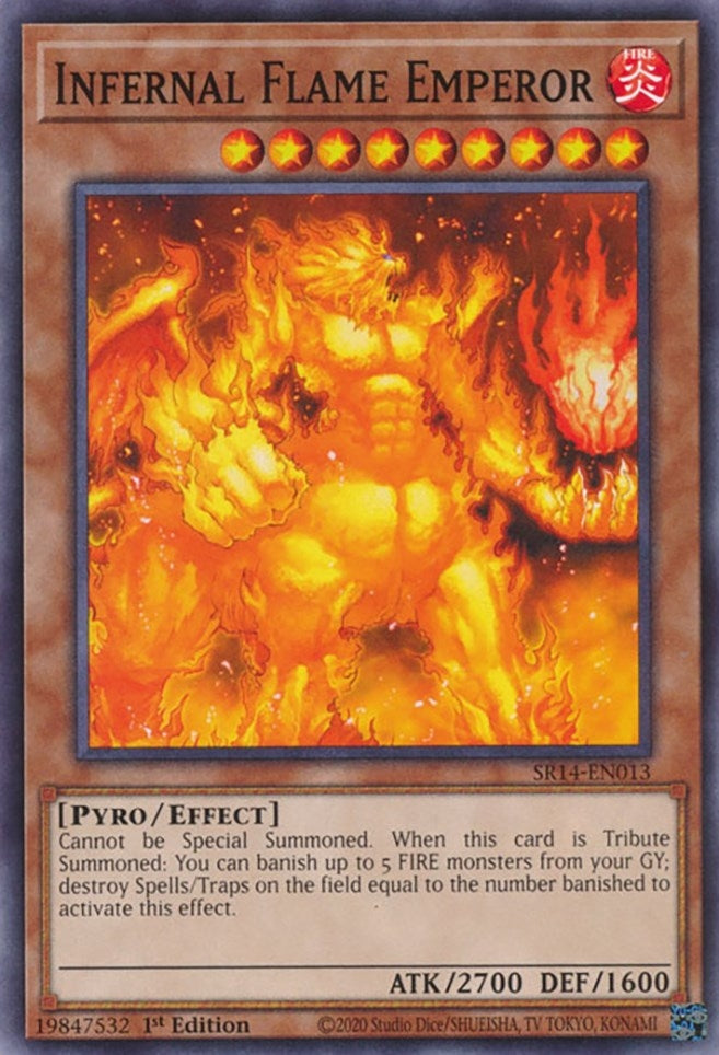 Infernal Flame Emperor (14013) (SR14) - YuGiOh Single