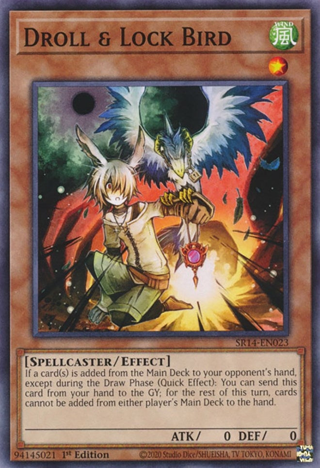 Droll & Lock Bird (14023) (SR14) - YuGiOh Single
