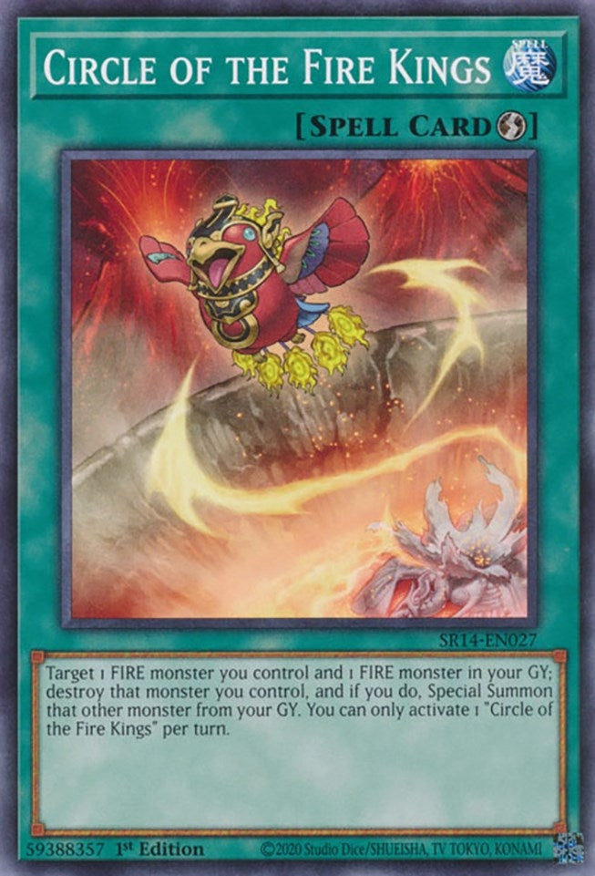 Circle of the Fire Kings (14027) (SR14) - YuGiOh Single