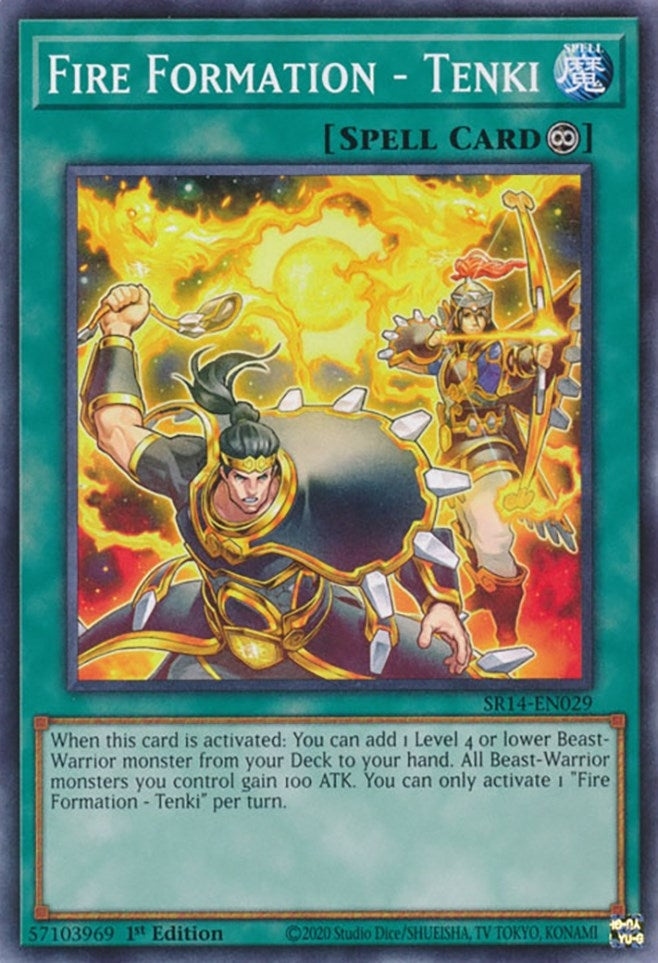 Fire Formation - Tenki (14029) (SR14) - YuGiOh Single