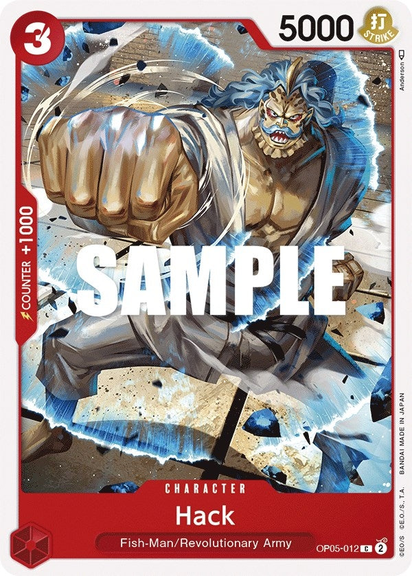 Hack (5012) (OP05) - One Piece Card Game Single