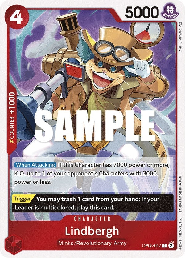 Lindbergh (5017) (OP05) - One Piece Card Game Single
