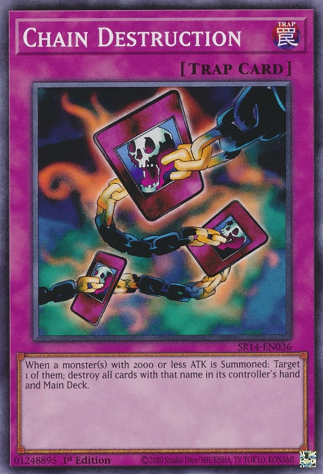 Chain Destruction (14036) (SR14) - YuGiOh Single