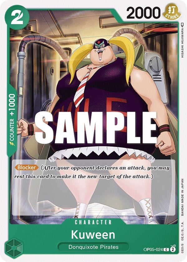 Kuween (5024) (OP05) - One Piece Card Game Single