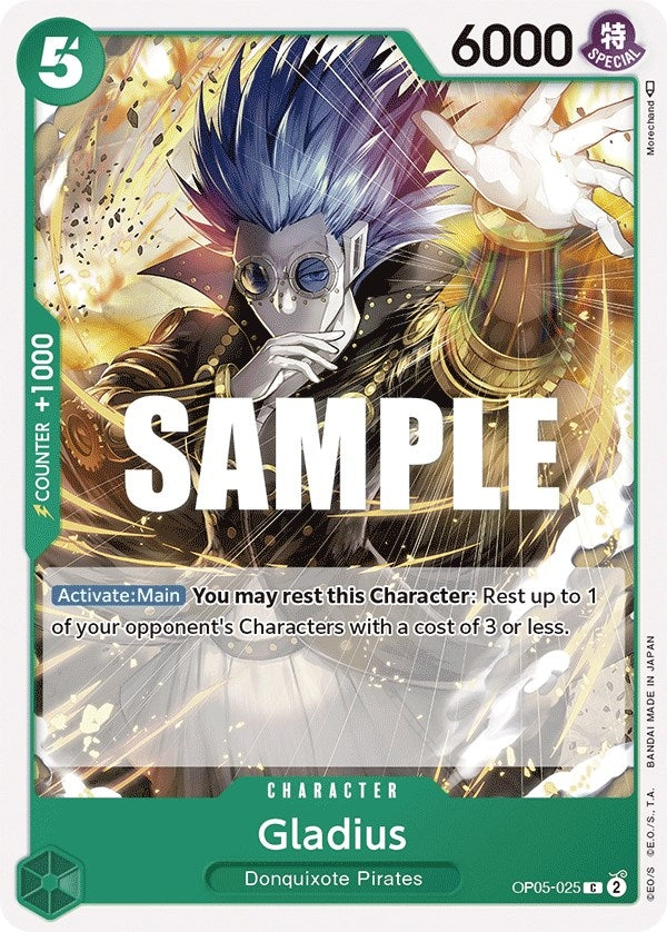 Gladius (5025) (OP05) - One Piece Card Game Single