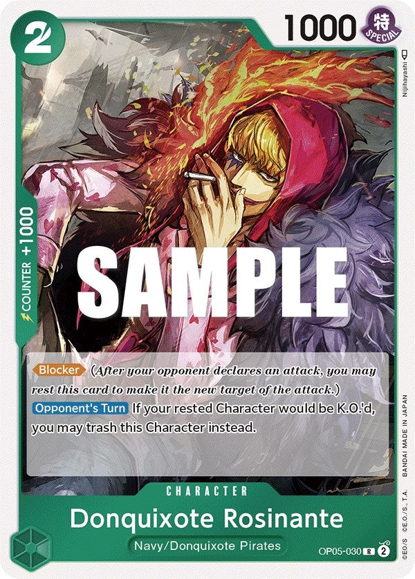 Donquixote Rosinante (030) (5030) (OP05) - One Piece Card Game Single