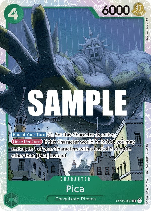 Pica (5032) (OP05) - One Piece Card Game Single