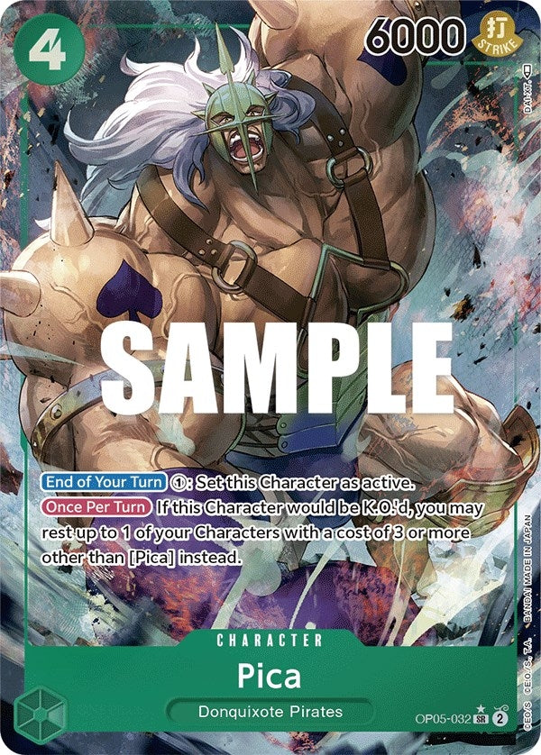 Pica (Alternate Art) (5032) (OP05) - One Piece Card Game Single