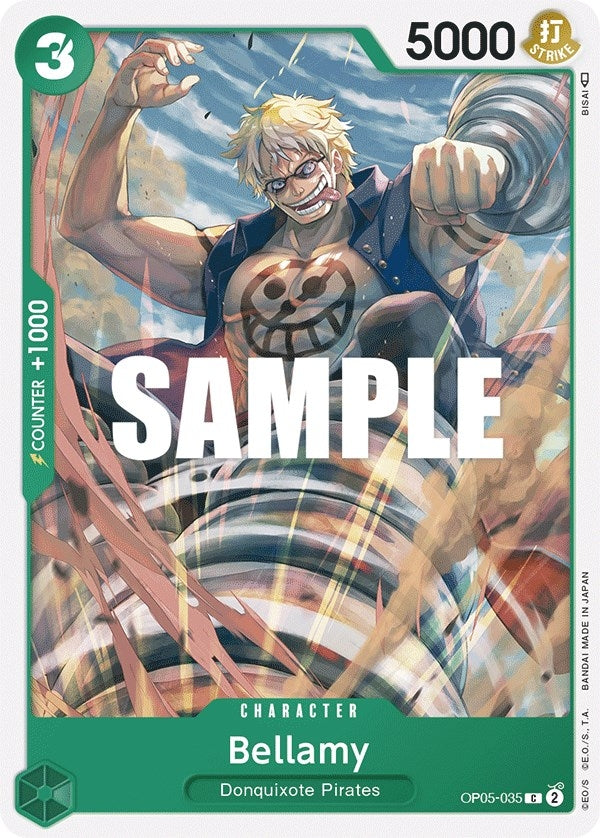 Bellamy (5035) (OP05) - One Piece Card Game Single